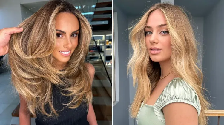 Hair color trends fall 2023 golden blonde hair color