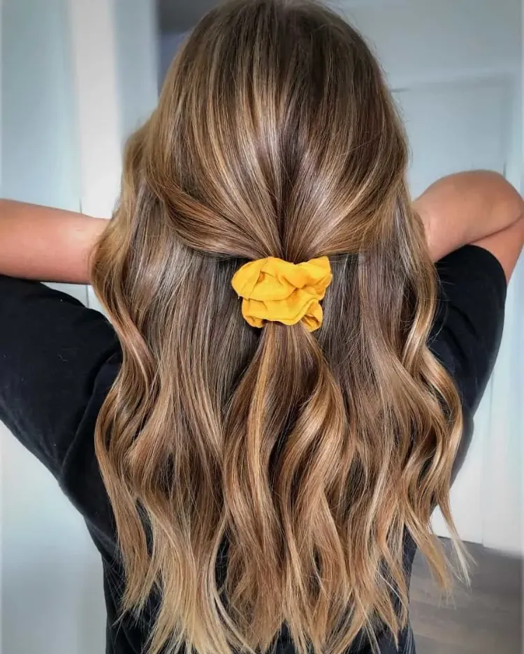 caramel balayage hairstyle trend hair color trends fall 2023